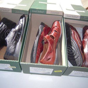 Josef Seibel Shoe COLLECTION - 3 PAIRS ! European Comfort All Leather